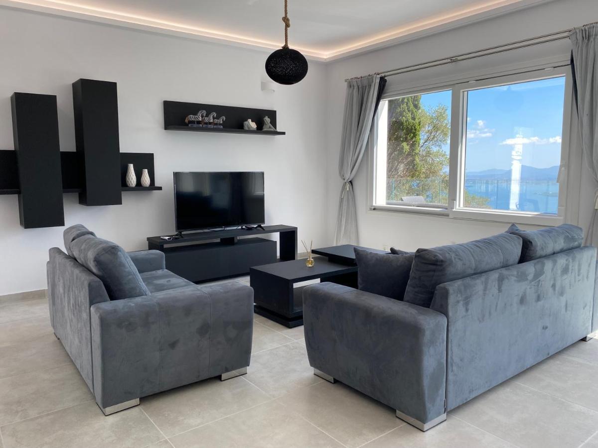הוילה Spartylas Rizaria Sea View House מראה חיצוני תמונה