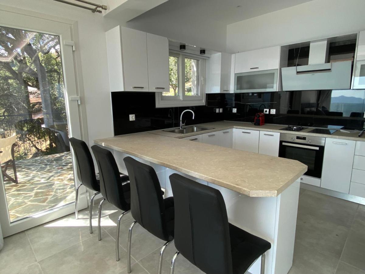 הוילה Spartylas Rizaria Sea View House מראה חיצוני תמונה