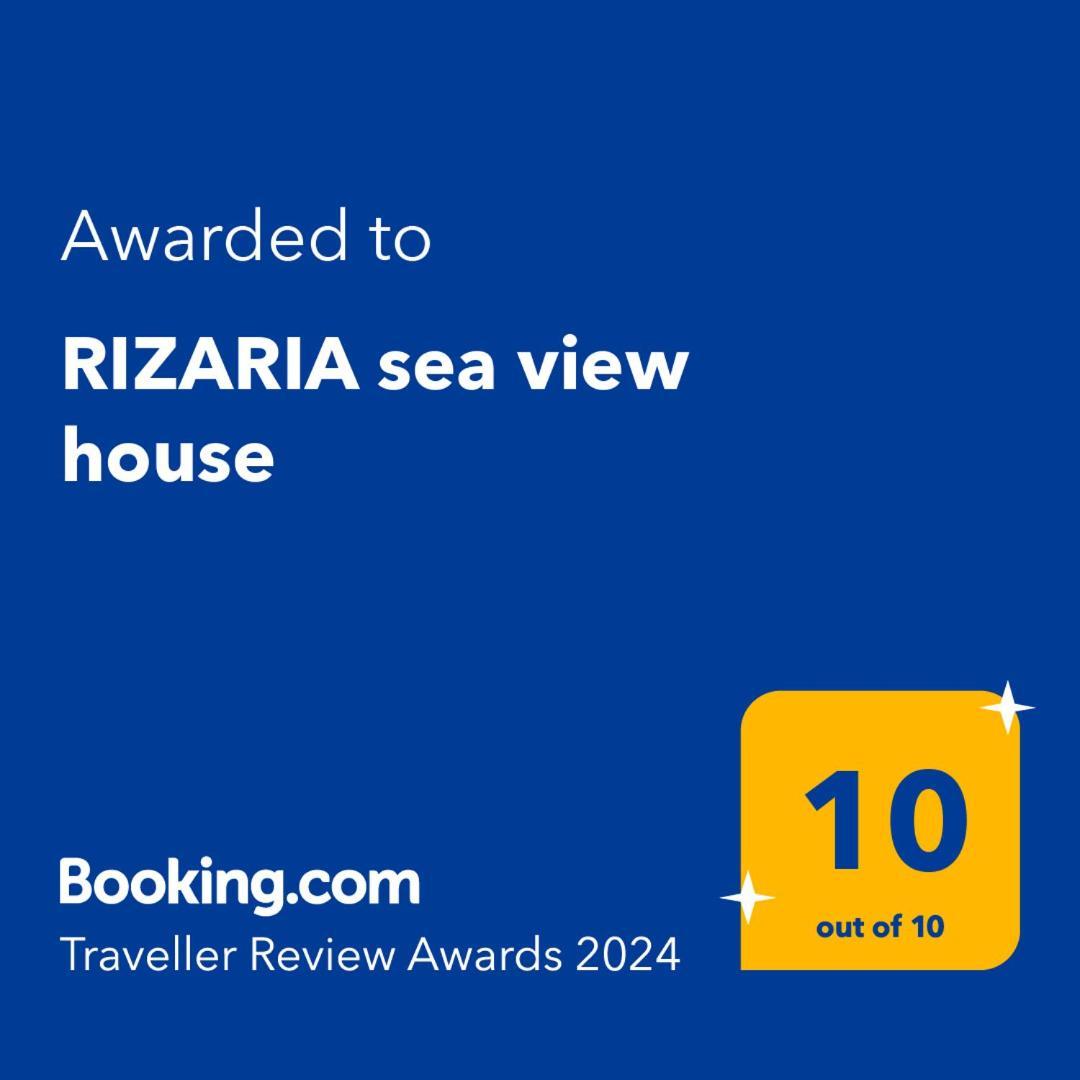 הוילה Spartylas Rizaria Sea View House מראה חיצוני תמונה